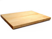 Load image into Gallery viewer, 1.25” Thick Extra Large Butcher Block Cutting Board With Rubber Feet, Thick Cutting Board, Wood Chopping Board, American Made Maple Hardwood