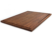 Load image into Gallery viewer, Extra Large Walnut Cutting Board, 24"x18" Charcuterie Serving Tray, Customizable Wedding Board, 100% Made in the USA