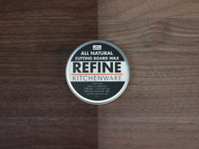 Load image into Gallery viewer, All Natural Cutting Board Wax, Handmade in the USA With Organic Coconut Oil and Organic Beeswax