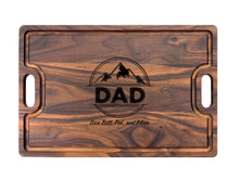 Load image into Gallery viewer, Gift For Dad Cutting Board, Personalized Gifts For Dad, Custom Grilling Gift For Dad, BBQ Gift For Dad - USA Made