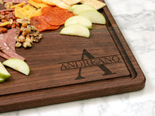 Load image into Gallery viewer, Extra Large Walnut Cutting Board 24" x 18", With Juice Groove, Father's Day Gift, Wedding Gift, Anniversary Gift, 100% Made in the USA