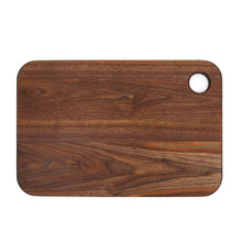 Load image into Gallery viewer, Large Wood Cutting Board With Thumb Hole and Juice Groove 18x12 Inches, Wood Cheese Board, Wooden Chopping Board, 100% Made in the USA