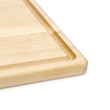 Load image into Gallery viewer, Large Wood Cutting Board With Juice Groove 18x12 Inches, Wood Cheese Board, Wooden Chopping Board, Wooden Cutting Board Made in the USA