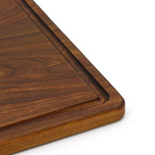 Load image into Gallery viewer, Large Wood Cutting Board With Juice Groove 18x12 Inches, Wood Cheese Board, Wooden Chopping Board, Wooden Cutting Board Made in the USA