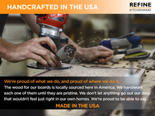 Load image into Gallery viewer, Personalized Mothers Day Cutting Board, Custom Gift for Wife, Monogrammed Gifts for her, Personalized Mother's Day Gift, USA Made