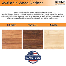 Load image into Gallery viewer, Large Cherry Wood Cutting Board With Juice Groove 18 x 12 Inches, Cherry Charcuterie Board, Cherry Cheese Board, Father's Day, 100% USA Made