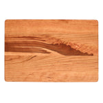 Cherry 18 × 12 classic cutting board without groove or handles