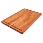 Cherry 18 × 12 classic cutting board with juice groove
