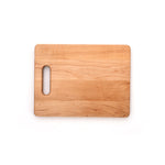 Maple 12 × 9 single-handle cutting board