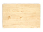 Maple 18 × 12 classic cutting board, reverse face
