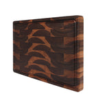 Walnut 18 × 12 end-grain cutting board with juice groove