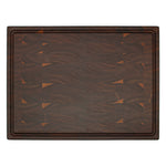 Walnut 20 × 15 end-grain cutting board with juice groove