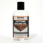 Refine 8 oz food-grade cutting board oil bottle