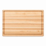 18 × 12 Maple / Top Juice Groove / No Handles — top view