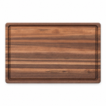 18 × 12 Walnut / Top Juice Groove / No Handles — top view