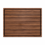 24 × 18 Walnut / Top Juice Groove / No Handles — top view