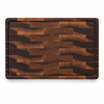 18 × 12 Walnut / Top Juice Groove / No Handles — top view