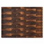 20 × 15 Walnut / Top Juice Groove / No Handles — top view