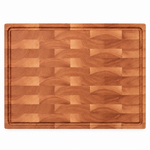 24 × 18 Cherry / Top Juice Groove / No Handles — top view