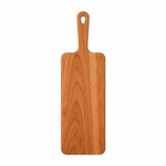 18 × 6 Cherry / No Groove / Paddle Handle — top view