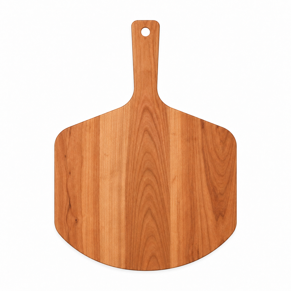22 × 16 Cherry / No Groove / Paddle Handle — top view