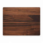 24 × 18 Walnut / Bottom Juice Groove / No Handles — top view
