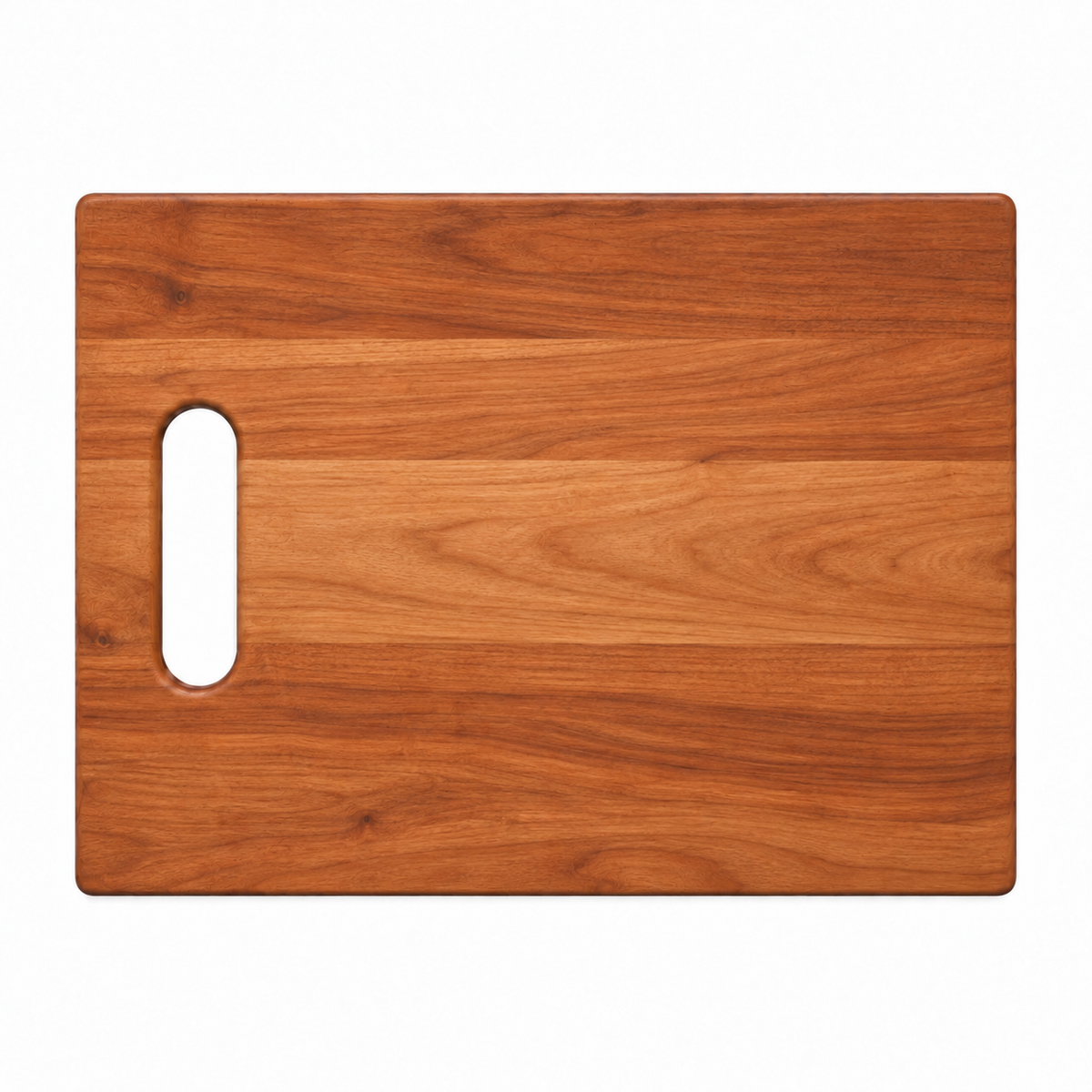 12 × 9 Cherry / No Groove / Single Handle — top view