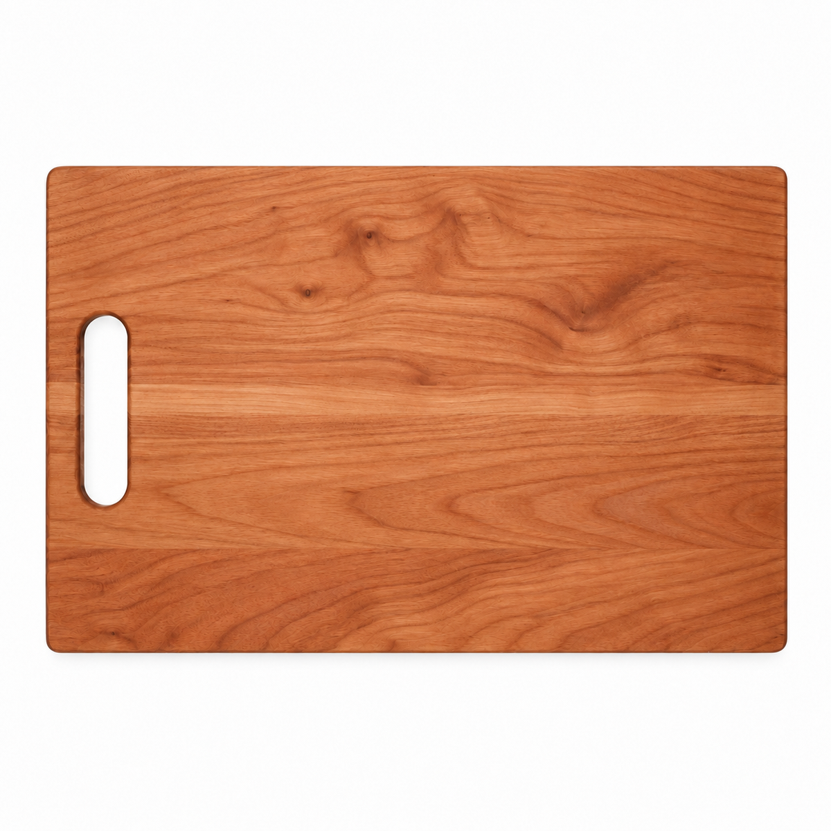 16 × 10.5 Cherry / No Groove / Single Handle — top view