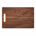 16 × 10.5 Walnut / No Groove / Single Handle — top view