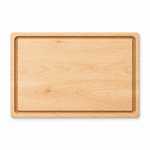 18 × 12 Maple / Top Juice Groove / No Handles — top view