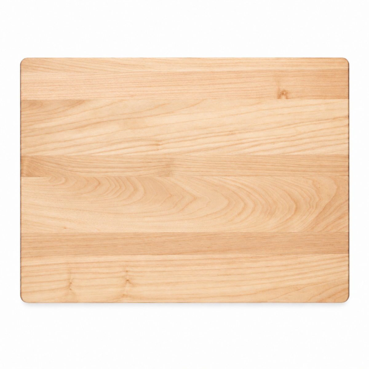 24 × 18 Maple / No Groove / No Handles — top view