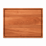 24 × 18 Cherry / Top Juice Groove / No Handles — top view