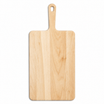 18 × 9 Maple / No Groove / Paddle Handle — top view