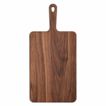 18 × 9 Walnut / No Groove / Paddle Handle — top view