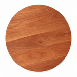 15-inch round Cherry / No Groove / No Handles — top view