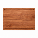 18 × 12 Cherry / Top Juice Groove / No Handles — top view