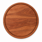 15-inch round Cherry / Juice Groove / No Handles — top view