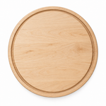 15-inch round Maple / Juice Groove / No Handles — top view