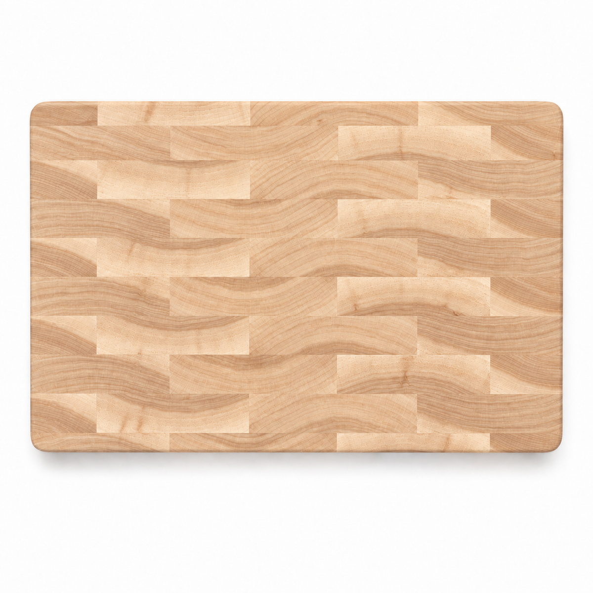 18 × 12 Maple / Bottom Juice Groove / No Handles — top view