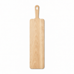 24 × 6 Maple / No Groove / Paddle Handle — top view