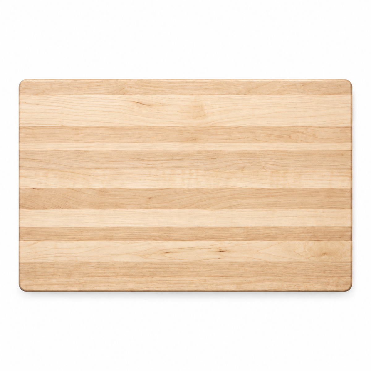 18 × 12 Maple / Bottom Juice Groove / No Handles — top view