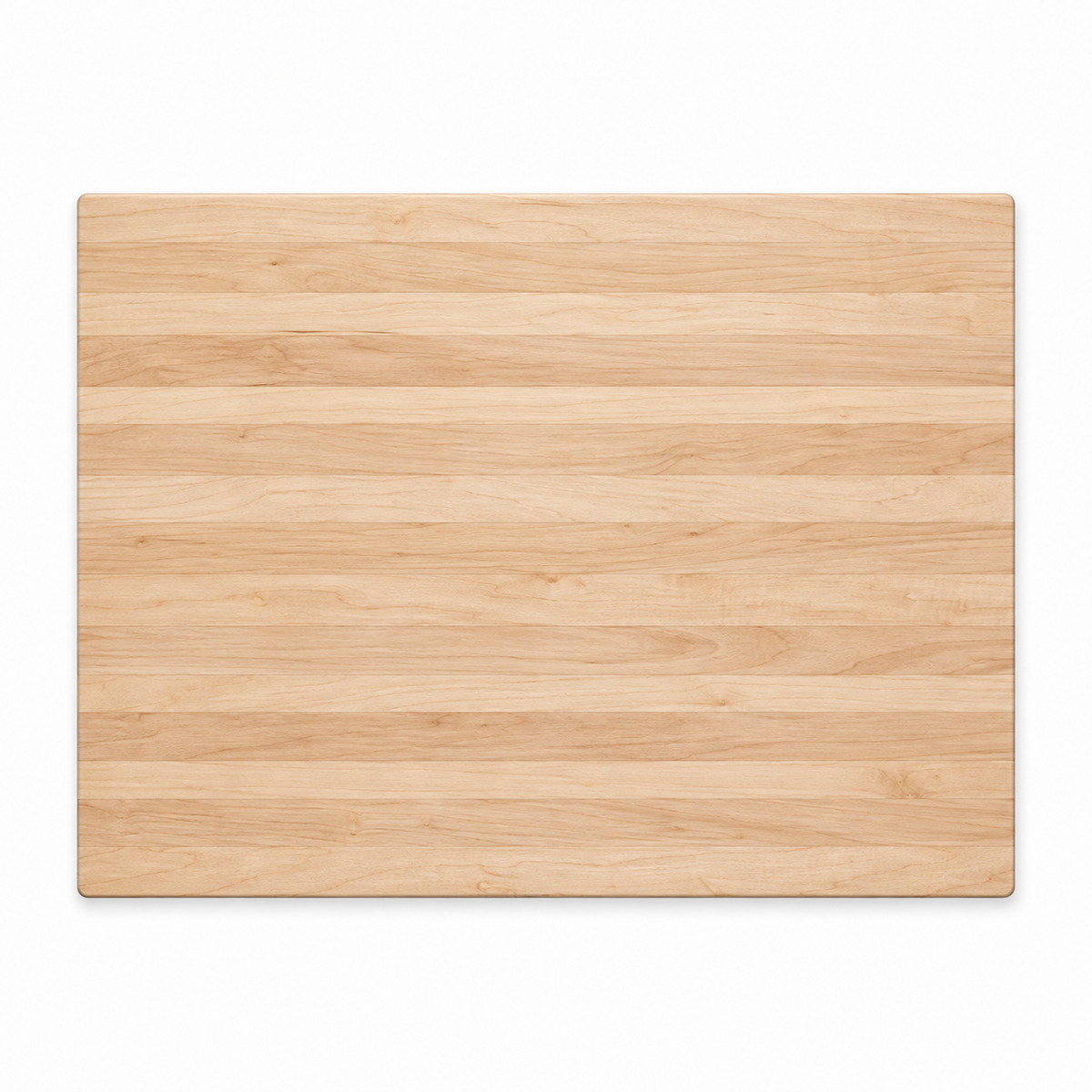 24 × 18 Maple / Bottom Juice Groove / No Handles — top view