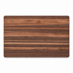 18 × 12 Walnut / Bottom Juice Groove / No Handles — top view