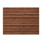 20 × 15 Walnut / Bottom Juice Groove / No Handles — top view