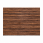 24 × 18 Walnut / Bottom Juice Groove / No Handles — top view