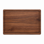 18 × 12 Walnut / Top Juice Groove / No Handles — top view