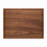 20 × 15 Walnut / Top Juice Groove / No Handles — top view
