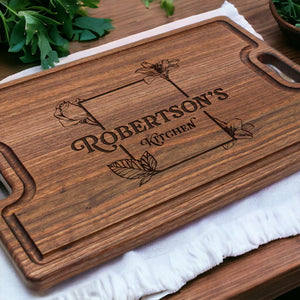 Personalized Mothers Day Cutting Board, Custom Gift for Wife, Monogrammed Gifts for her, Personalized Mother's Day Gift, USA Made