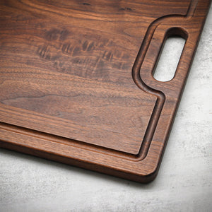 Extra Large Custom Engraved 24"x 18" Cutting Board, Laser Engraved Walnut Cutting Board, Monogrammed Cutting Board, Made in the USA