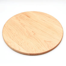 Load image into Gallery viewer, Large Walnut Round Cheese Board, 18 Inch Round Cutting Board with Juice Groove Black Walnut, Large Walnut Round Charcuterie Board